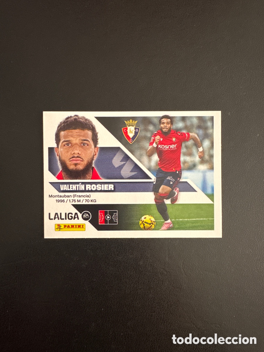Fu&szlig;ball-Sticker: ROSIER OSASUNA N&Uacute;MERO 5A LIGA ESTE 2026 2027
