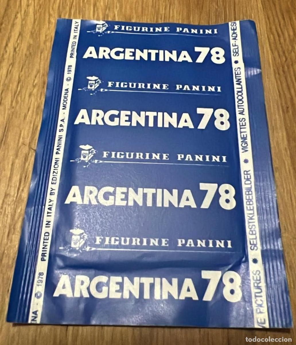 Figurine di Calcio: Sobre cromos cerrado Argentina 78 panini Vertical