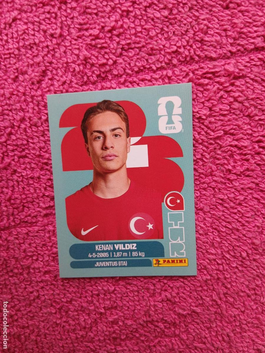 Figurine di Calcio: FIFA World Cup 2026 kenan vildiz tur 20 selecci&oacute;n de turquia tur20 panini 2026