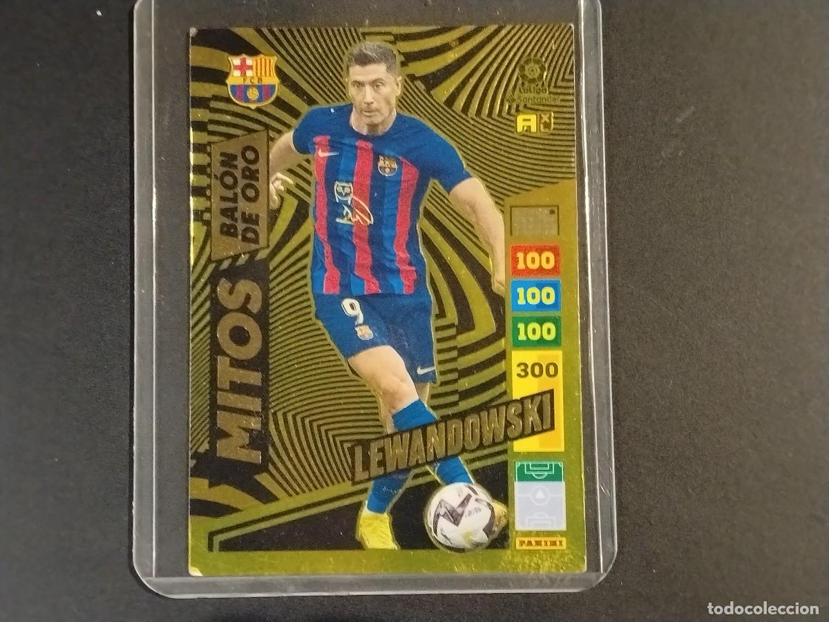 Cromos de f&uacute;tbol: MITOS LEWANDOWSKI ADRENALYN XL 2022-23 PANINI