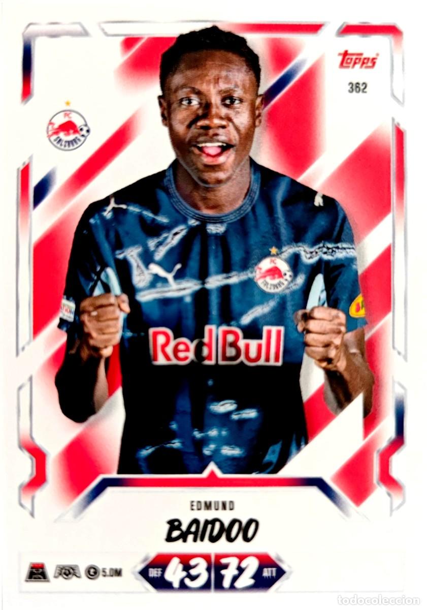 Fu&szlig;ball-Sticker: 362 Edmund Baidoo - FC Salzubrg - TOPPS Match Attax 2026 2027 26 27