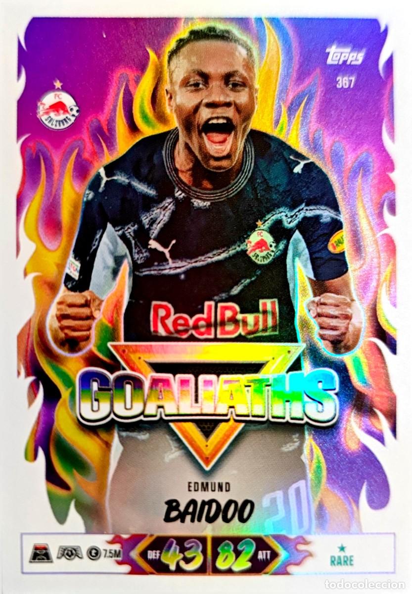 Fu&szlig;ball-Sticker: 367 Edmund Baidoo - FC Salzubrg - GOALIATHS - TOPPS Match Attax 2026 2027 26 27