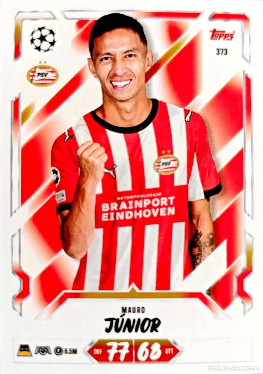 Cromos de f&uacute;tbol: 373 Mauro Junior - PSV Eindhoven - TOPPS Match Attax 2026 2027 26 27