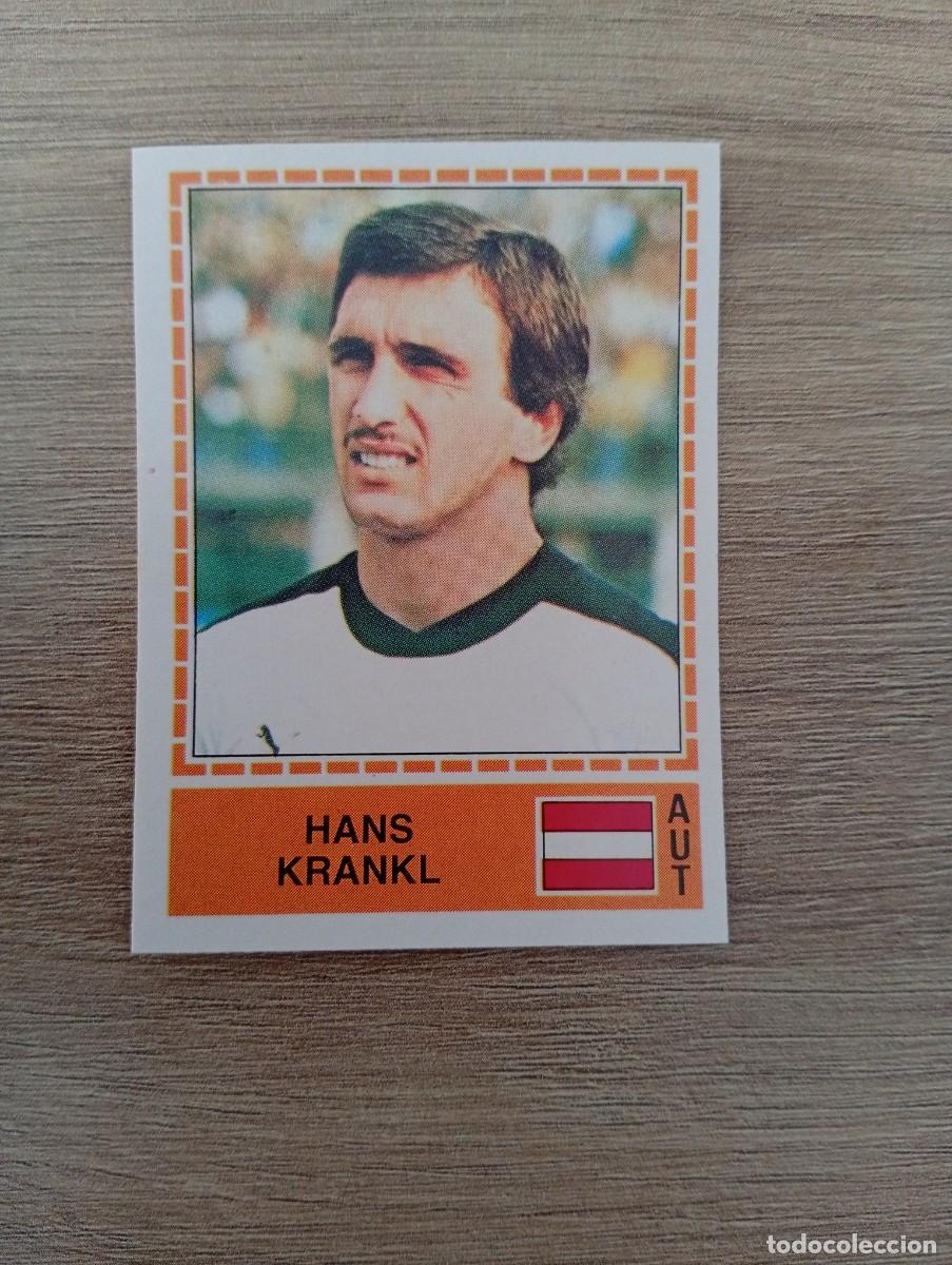Cromos de f&uacute;tbol: HANS KRANKL 232 AUSTRIA EURO 80 - EUROCOPA 1980 SIN PEGAR NUNCA PEGADO