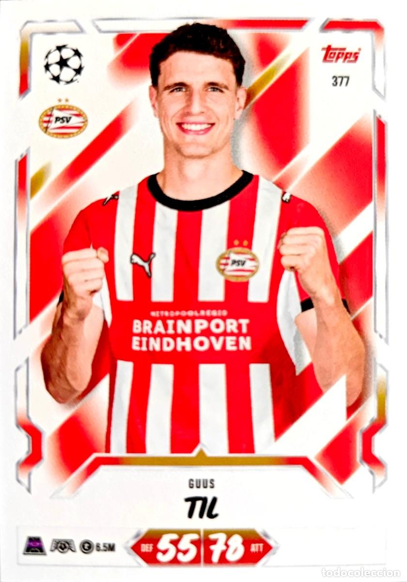 Cromos de f&uacute;tbol: 377 Guus Til - PSV Eindhoven - TOPPS Match Attax 2026 2027 26 27