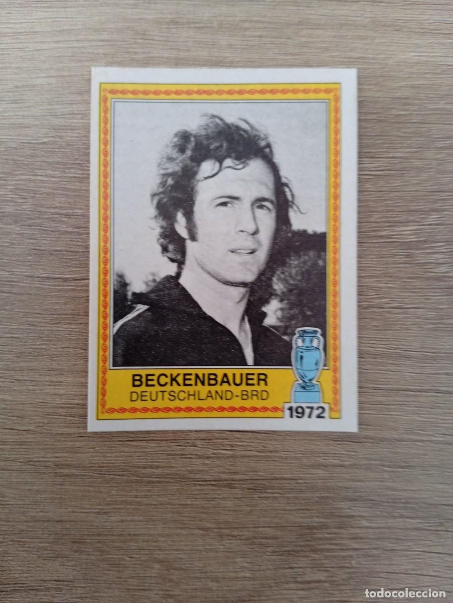 Cromos de f&uacute;tbol: BECKENBAUER 16 EURO 80 - EUROCOPA 1980 SIN PEGAR NUNCA PEGADO