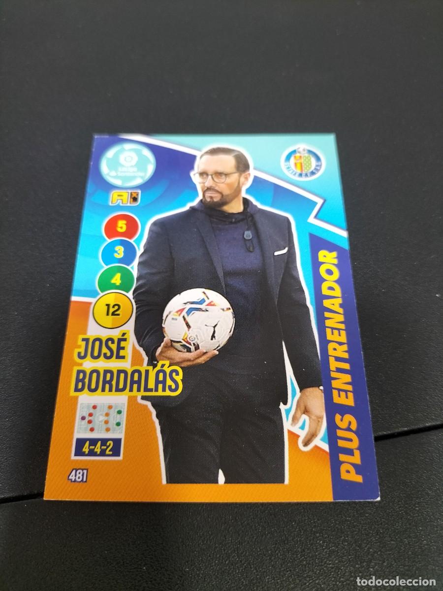 Cromos de f&uacute;tbol: 1 CROMO FICHA PANINI ADRENALYN TEMPORADA 18-19 2018-2019 GETAFE C.F - 481 JOSE BORDALAS