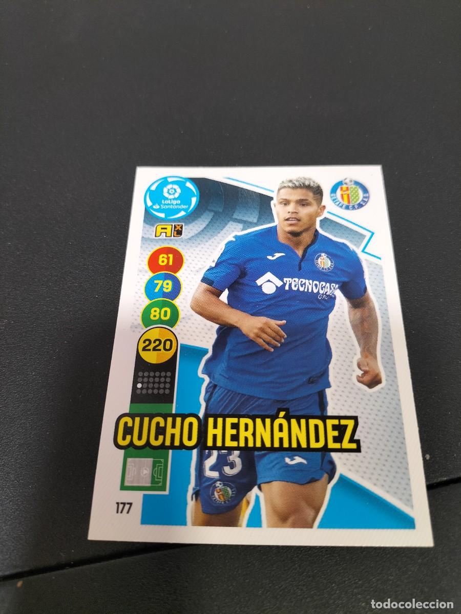 Cromos de Futebol: 1 CROMO FICHA PANINI ADRENALYN TEMPORADA 18-19 2018-2019 GETAFE C.F - 177 CUCHO HERNANDEZ