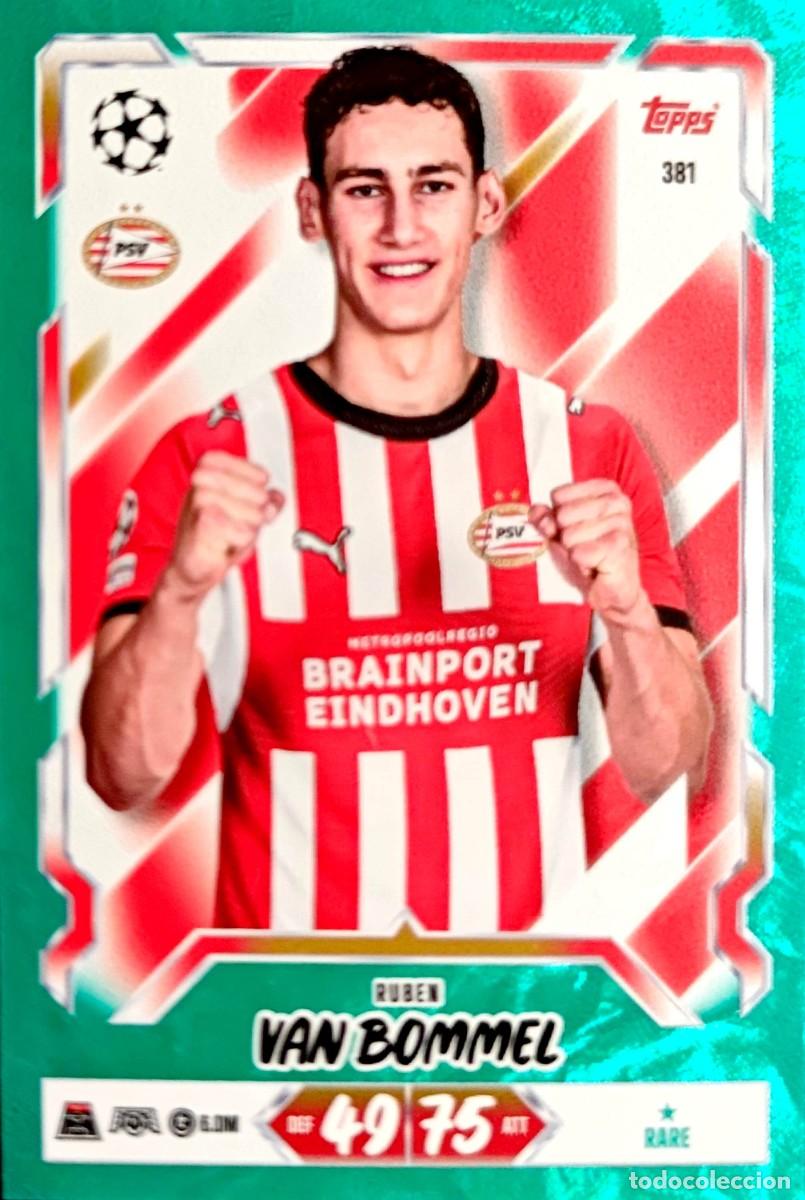 Cromos de Futebol: 381 Ruben Van Bommel - PSV Eindhoven - AQUA - RARE - TOPPS Match Attax 2026 2027 26 27