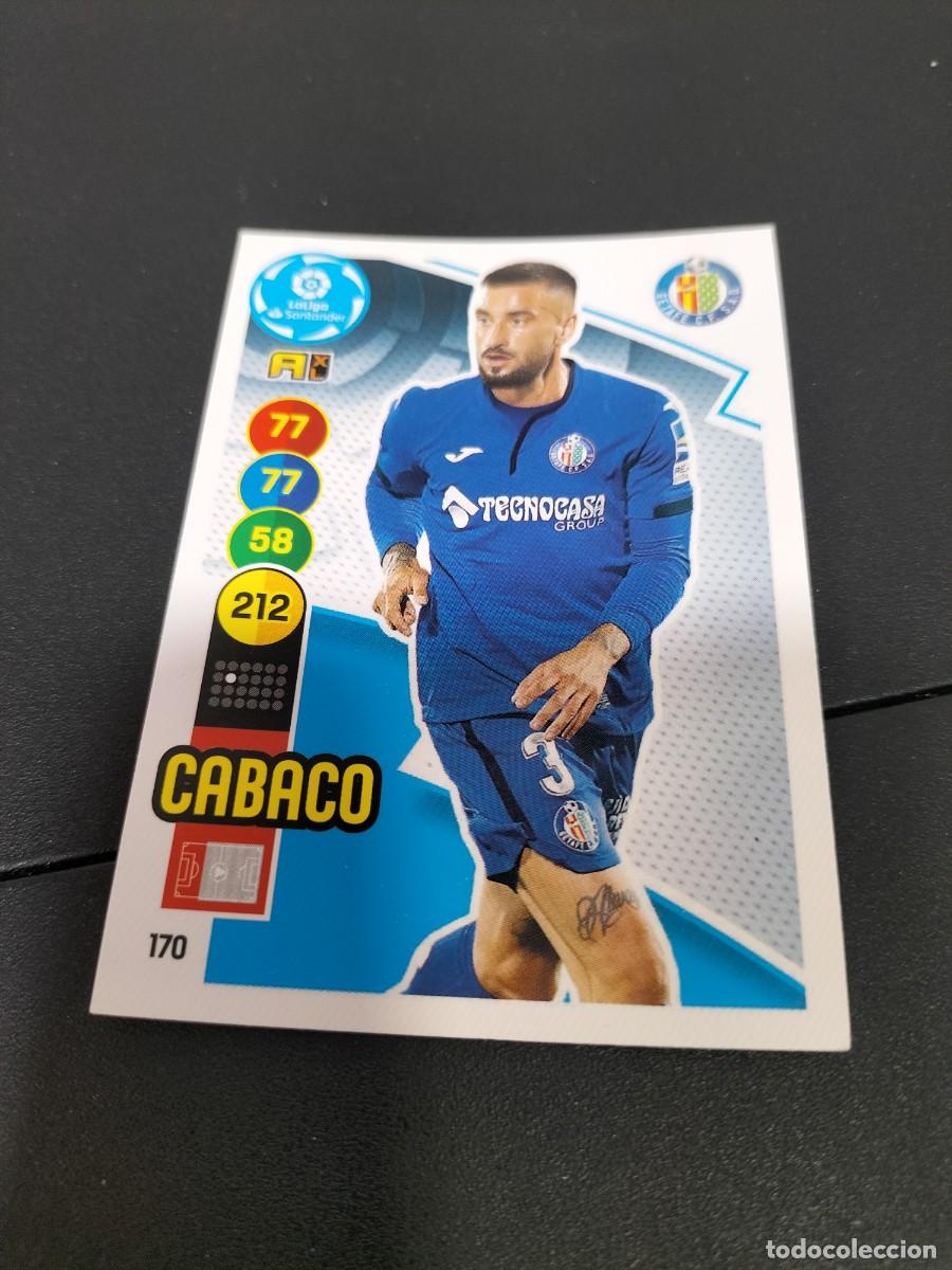 Cromos de f&uacute;tbol: 1 CROMO FICHA PANINI ADRENALYN TEMPORADA 18-19 2018-2019 GETAFE C.F - 170 CABACO