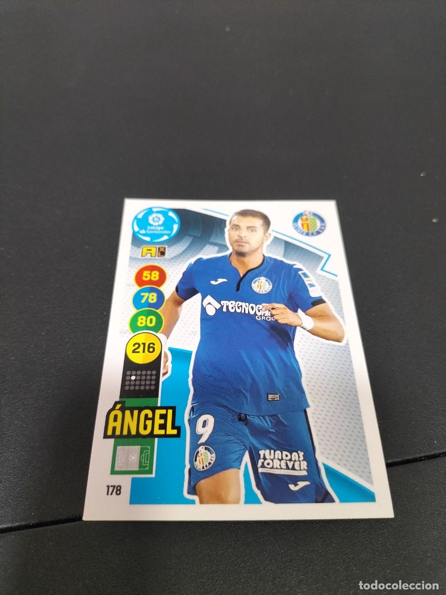 Cromos de f&uacute;tbol: 1 CROMO FICHA PANINI ADRENALYN TEMPORADA 18-19 2018-2019 GETAFE C.F - 178 ANGEL