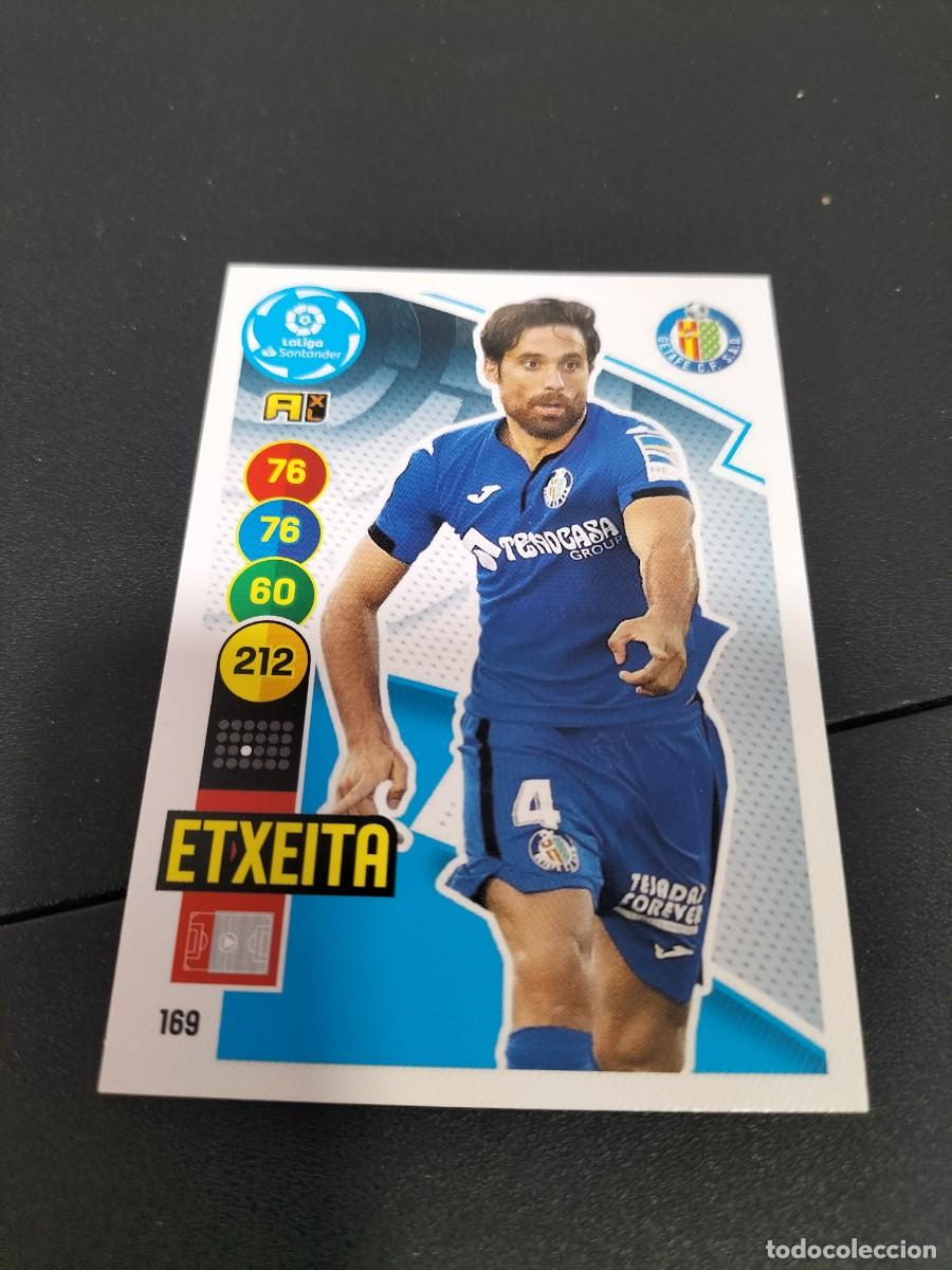 Cromos de f&uacute;tbol: 1 CROMO FICHA PANINI ADRENALYN TEMPORADA 18-19 2018-2019 GETAFE C.F - 169 ETXEITA