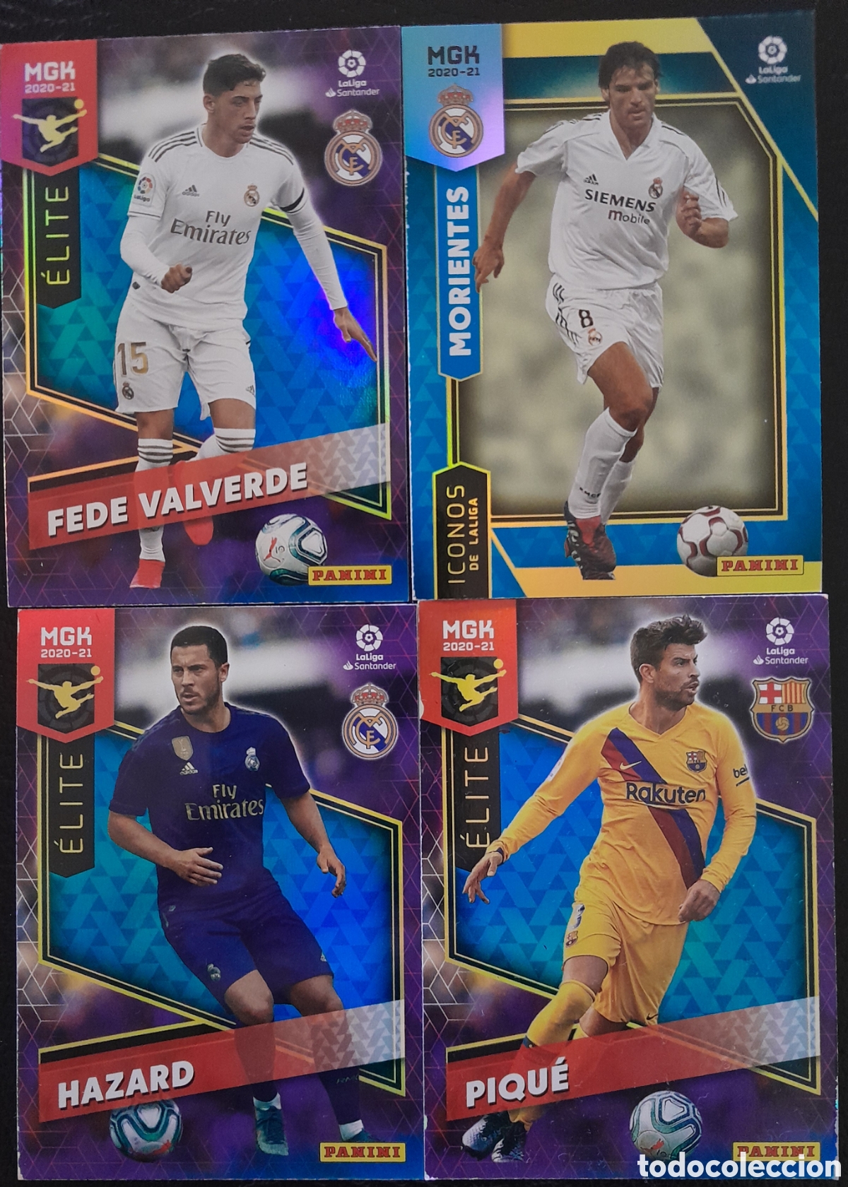 Football Stickers: GANGA!! 350 cartas MGK a&ntilde;o 2020/21, &eacute;lite, dif&iacute;ciles