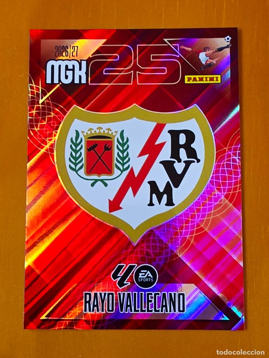 Cartes &agrave; collectionner de Football: 289 Escudo Rayo Vallecano, Panini Megacracks MGK 2026 2027 26 27