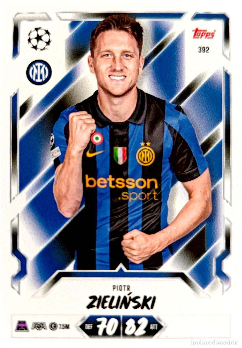 Cartes &agrave; collectionner de Football: 392 Piotr Zielinski - FC Inter de Milan - TOPPS Match Attax 2026 2027 26 27