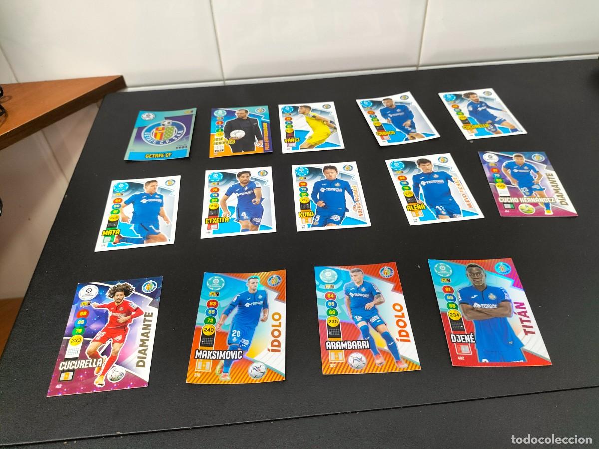 Cromos de Futebol: Lote 14 cromos fichas Adrenalyn 20-21 2020-2021 Getafe C.F ( incluye especiales - fichajes