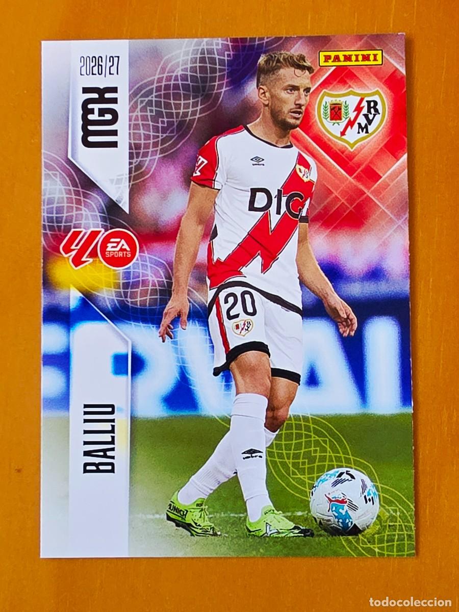 Cromos de Futebol: 293 Iv&aacute;n Balliu, Rayo Vallecano, Panini Megacracks MGK 2026 2027 26 27