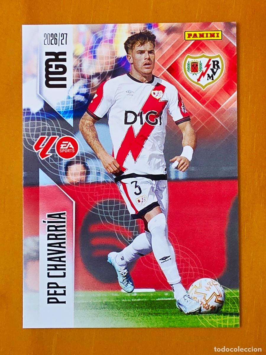 Cromos de Futebol: 297 Pep Chavarr&iacute;a, Rayo Vallecano, Panini Megacracks MGK 2026 2027 26 27