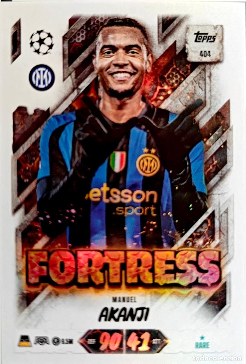 Cromos de f&uacute;tbol: 404 Manuel Akanji - FC Inter de Milan - FORTRESS - TOPPS Match Attax 2026 2027 26 27