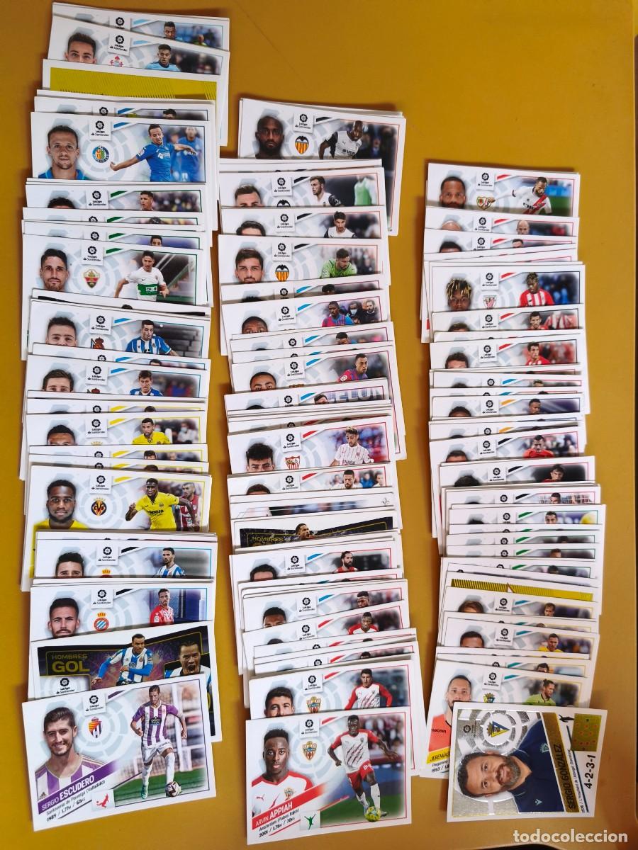 Cromos de f&uacute;tbol: liga 2022 23, contiene 145 cromos