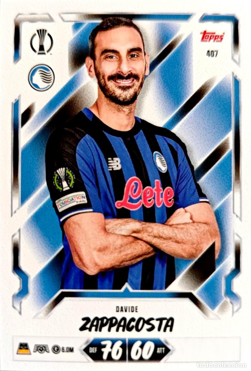 Football Stickers: 407 Davide Zappacosta - Atalanta BC - TOPPS Match Attax 2026 2027 26 27