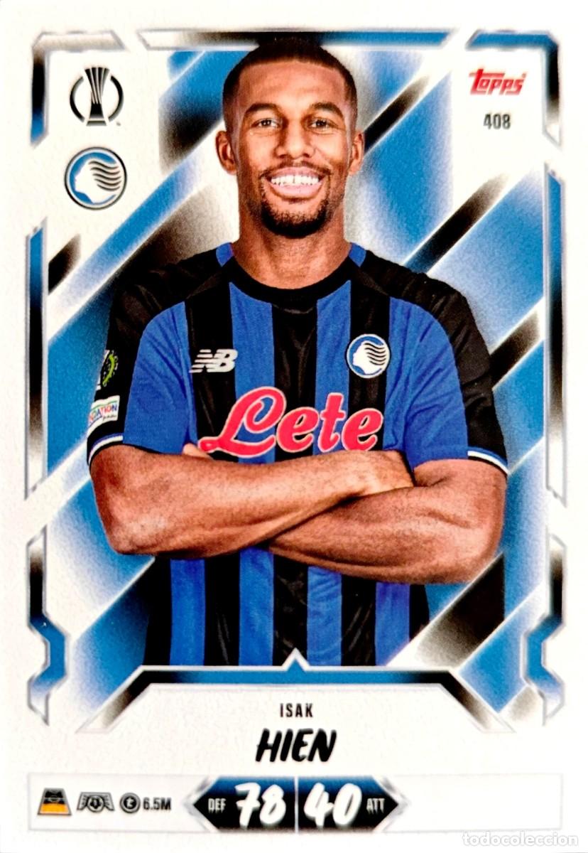 Football Stickers: 408 Isak Hien - Atalanta BC - TOPPS Match Attax 2026 2027 26 27