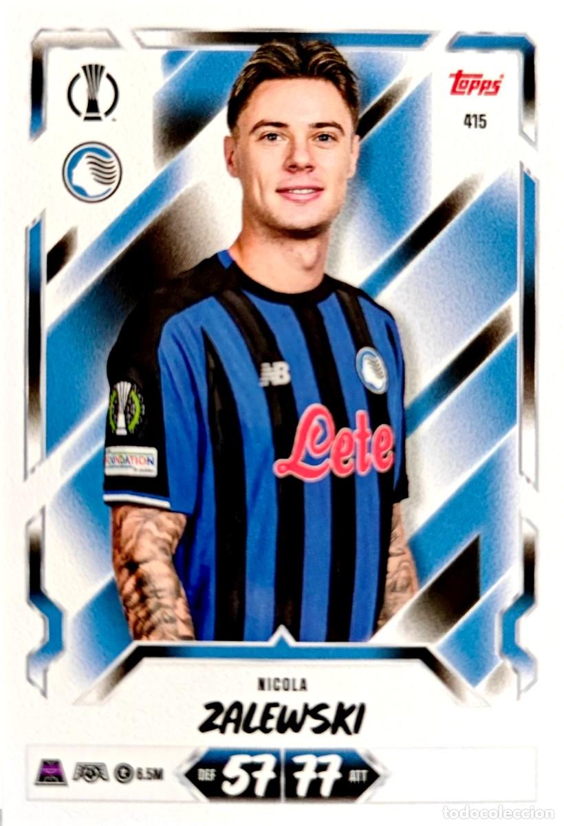 Cromos de f&uacute;tbol: 415 Nicola Zalewski - Atalanta BC - TOPPS Match Attax 2026 2027 26 27