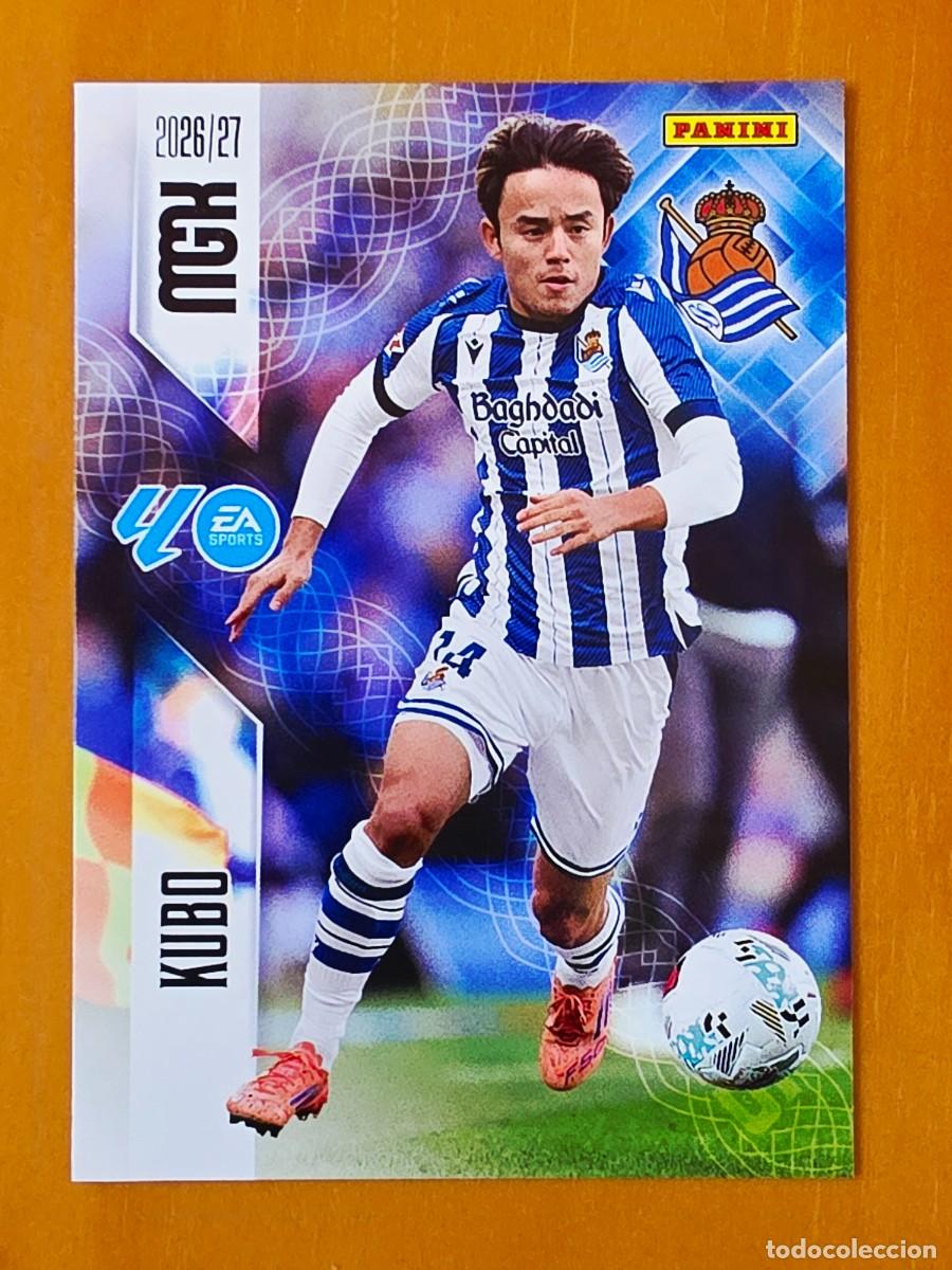 Cromos de f&uacute;tbol: 323 Take Kubo, Real Sociedad, Panini Megacracks MGK 2026 2027 26 27
