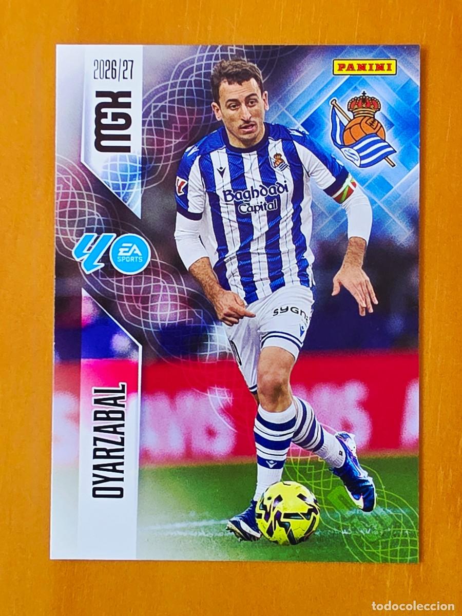 Football Stickers: 324 Mikel Oyarzabal, Real Sociedad, Panini Megacracks MGK 2026 2027 26 27