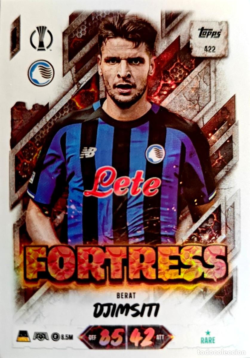 Cromos de f&uacute;tbol: 422 Berat Djimsiti - Atalanta BC - FORTRESS - TOPPS Match Attax 2026 2027 26 27