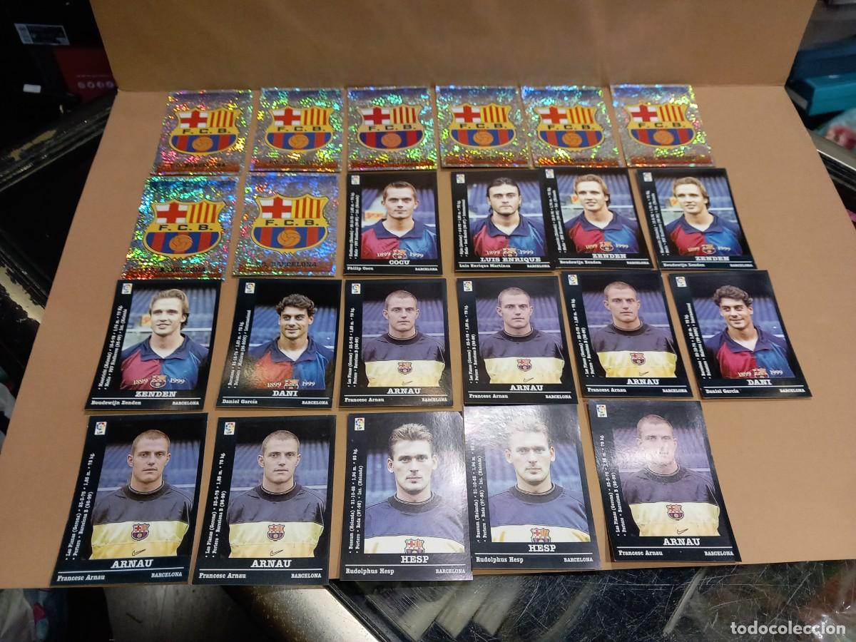 Fu&szlig;ball-Sticker: F.C. BARCELONA LOTE DE 23 CROMOS DE F&Uacute;TBOL 2000-2001 NUNCA PEGADOS PANINI /COMPRA MIN&Iacute;MA 5 &euro;