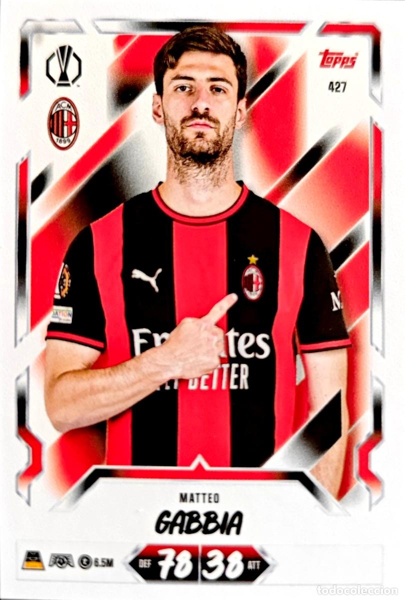 Cromos de f&uacute;tbol: 427 Matteo Gabbia - AC Milan - TOPPS Match Attax 2026 2027 26 27