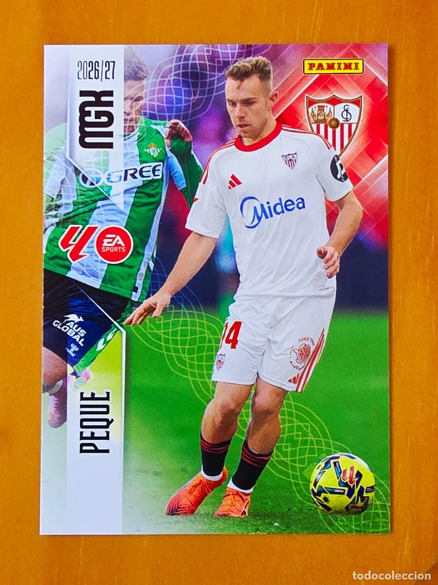 Cromos de f&uacute;tbol: 339 Peque, Sevilla FC, Panini Megacracks MGK 2026 2027 26 27
