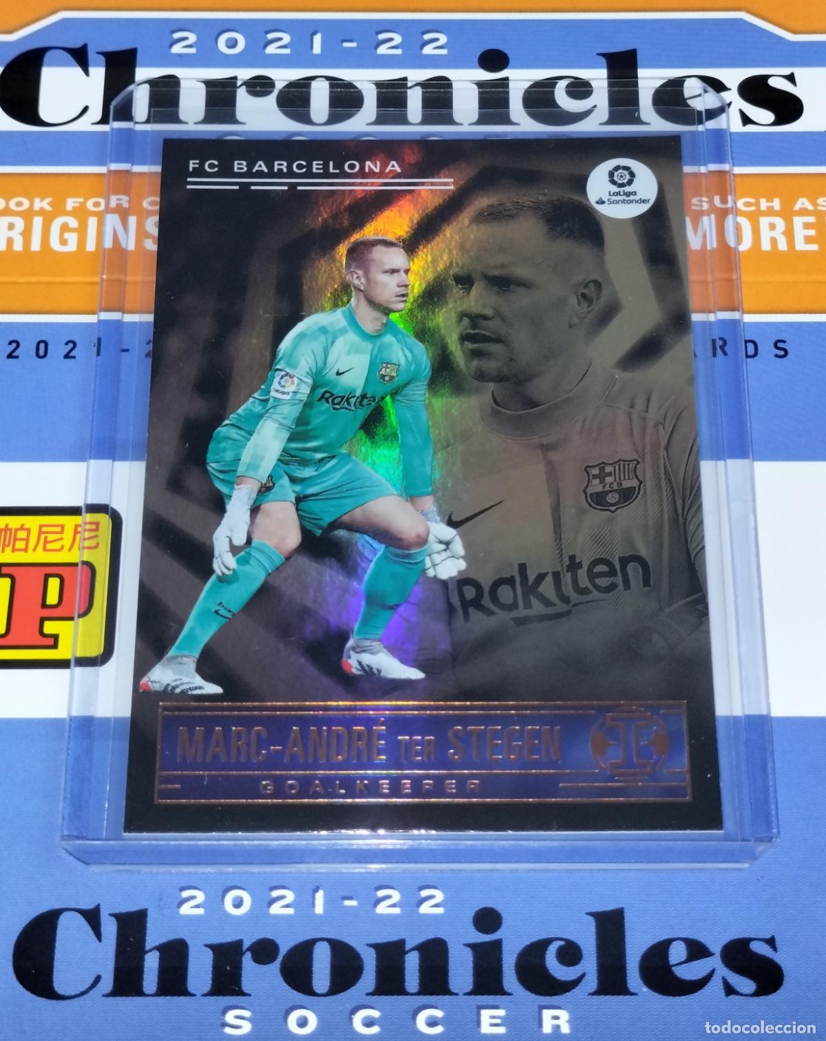 Cromos de f&uacute;tbol: N&ordm; 182 MARC-ANDRE TER STEGEN FC BARCELONA CHRONICLES ILLUSIONS LA LIGA SOCCER 2021 2022 21 22 PANINI