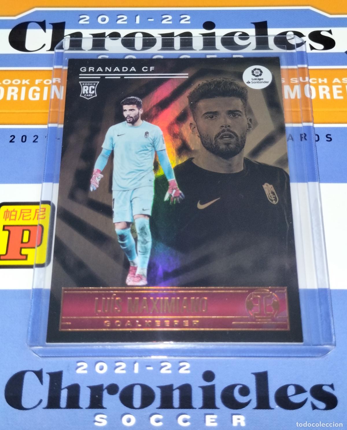 Cromos de f&uacute;tbol: N&ordm; 186 LUIS MAXIMIANO RC GRANADA CARD CHRONICLES ILLUSIONS LA LIGA SOCCER 2021 2022 21 22 PANINI