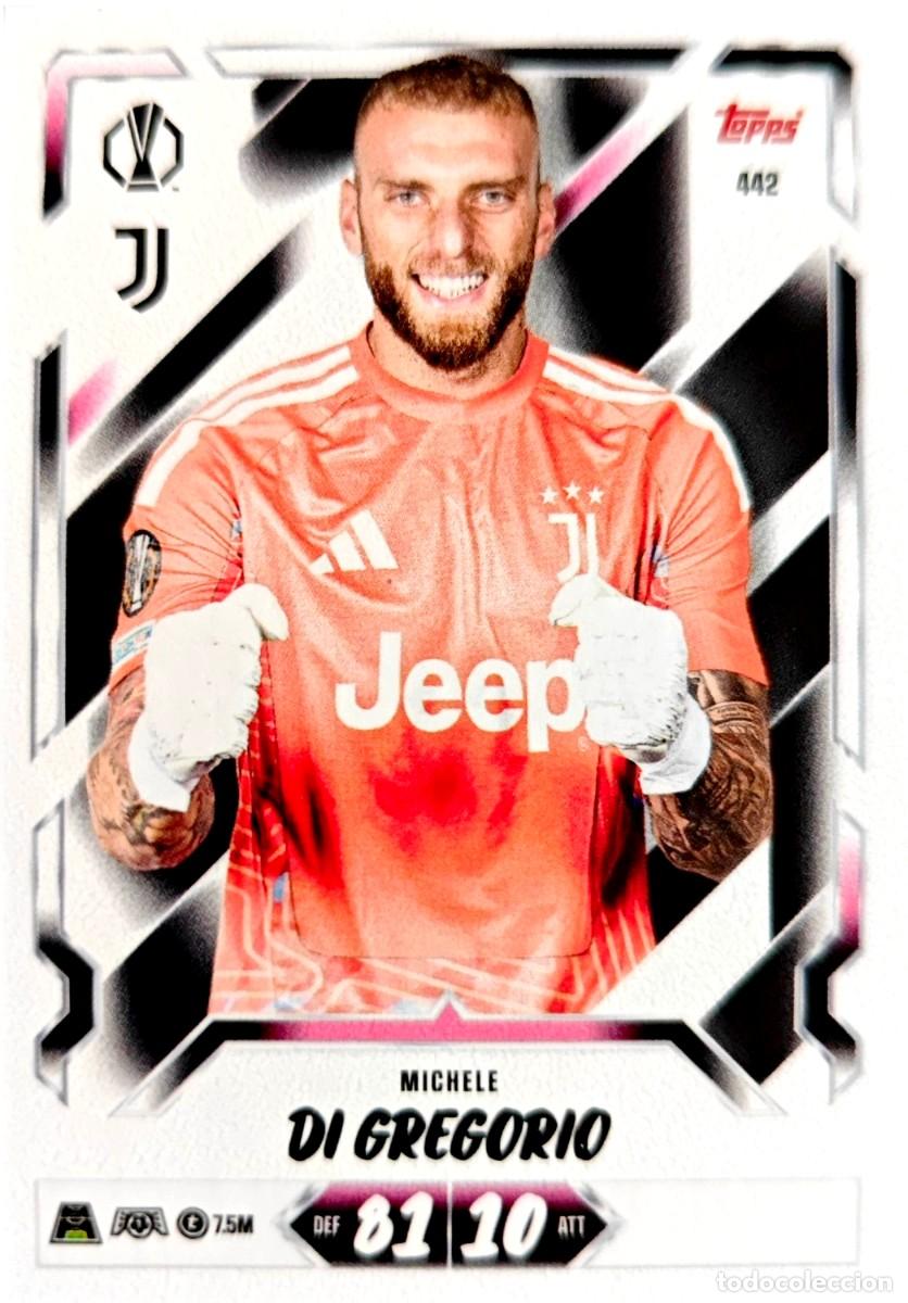 Cromos de f&uacute;tbol: 442 Michele Di Gregorio - Juventus - TOPPS Match Attax 2026 2027 26 27