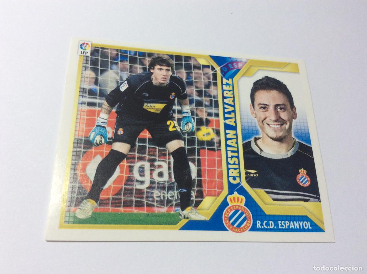 Cromos de f&uacute;tbol: Cristian &Aacute;lvarez RCD Espa&ntilde;ol Espanyol Este 2011 2012 11 12 Panini
