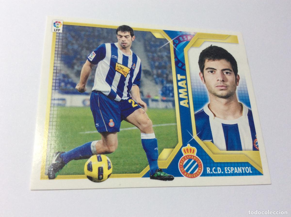 Cromos de f&uacute;tbol: Amat RCD Espa&ntilde;ol Espanyol Este 2011 2012 11 12 Panini