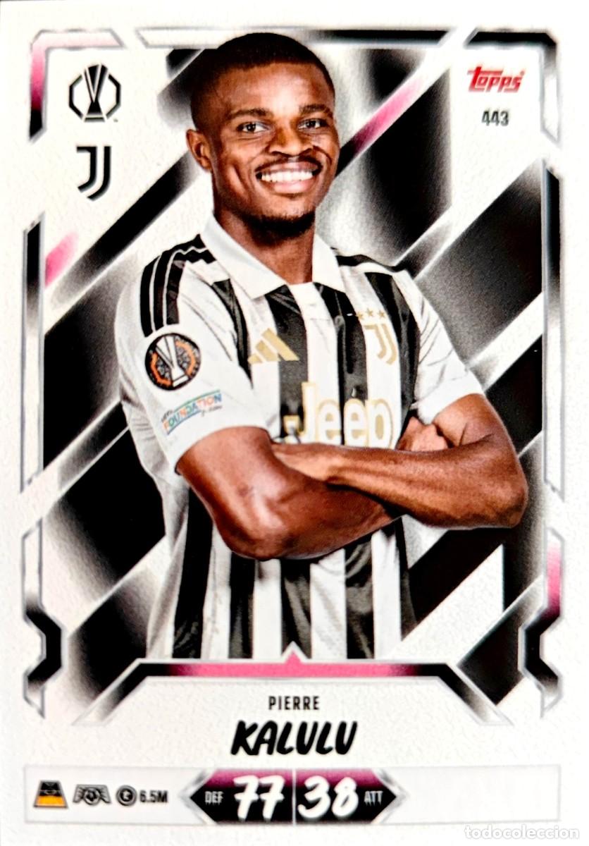 Cromos de f&uacute;tbol: 443 Pierre Kalulu - Juventus - TOPPS Match Attax 2026 2027 26 27