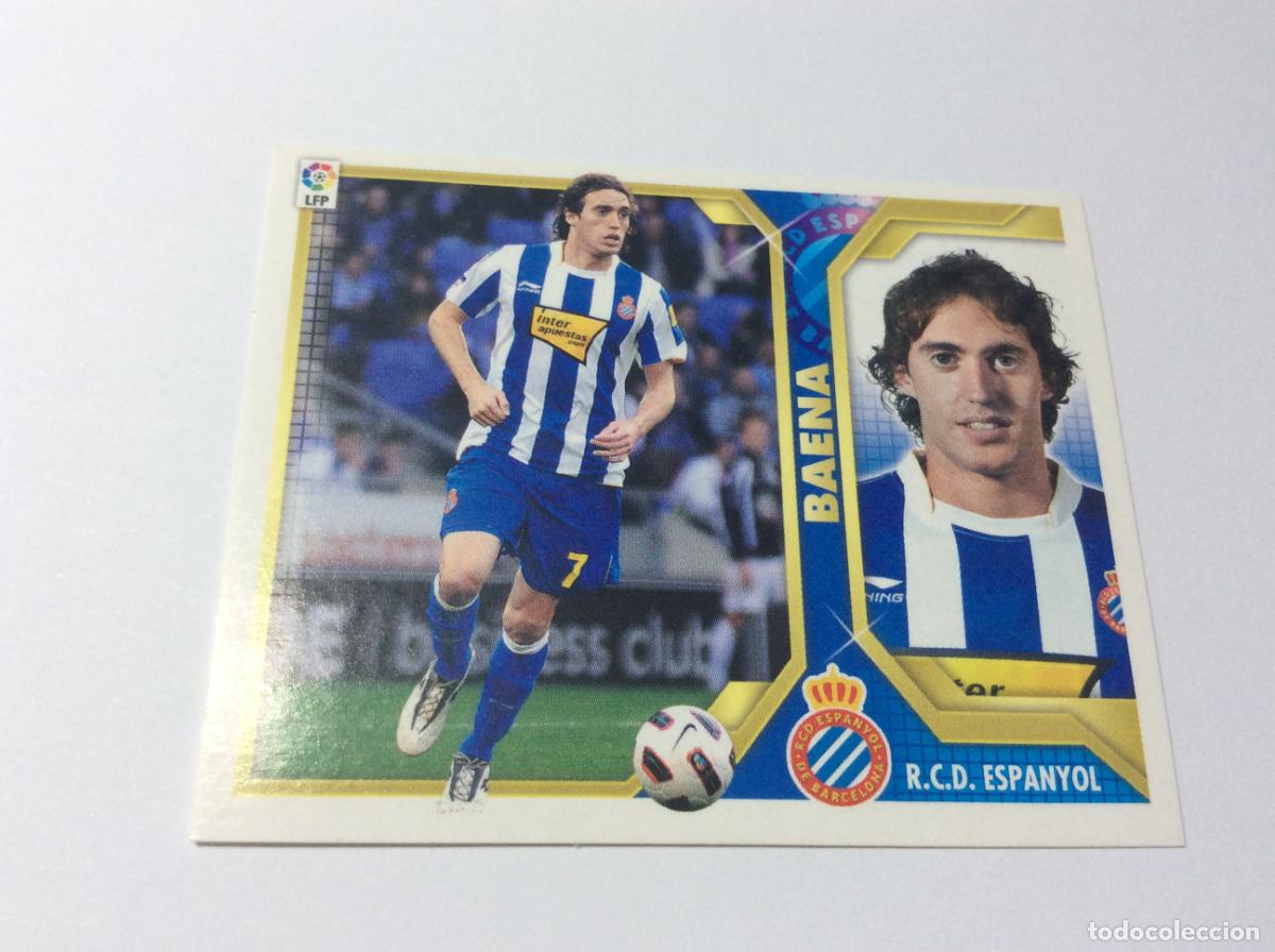 Cromos de f&uacute;tbol: Baena RCD Espa&ntilde;ol Espanyol Este 2011 2012 11 12 Panini