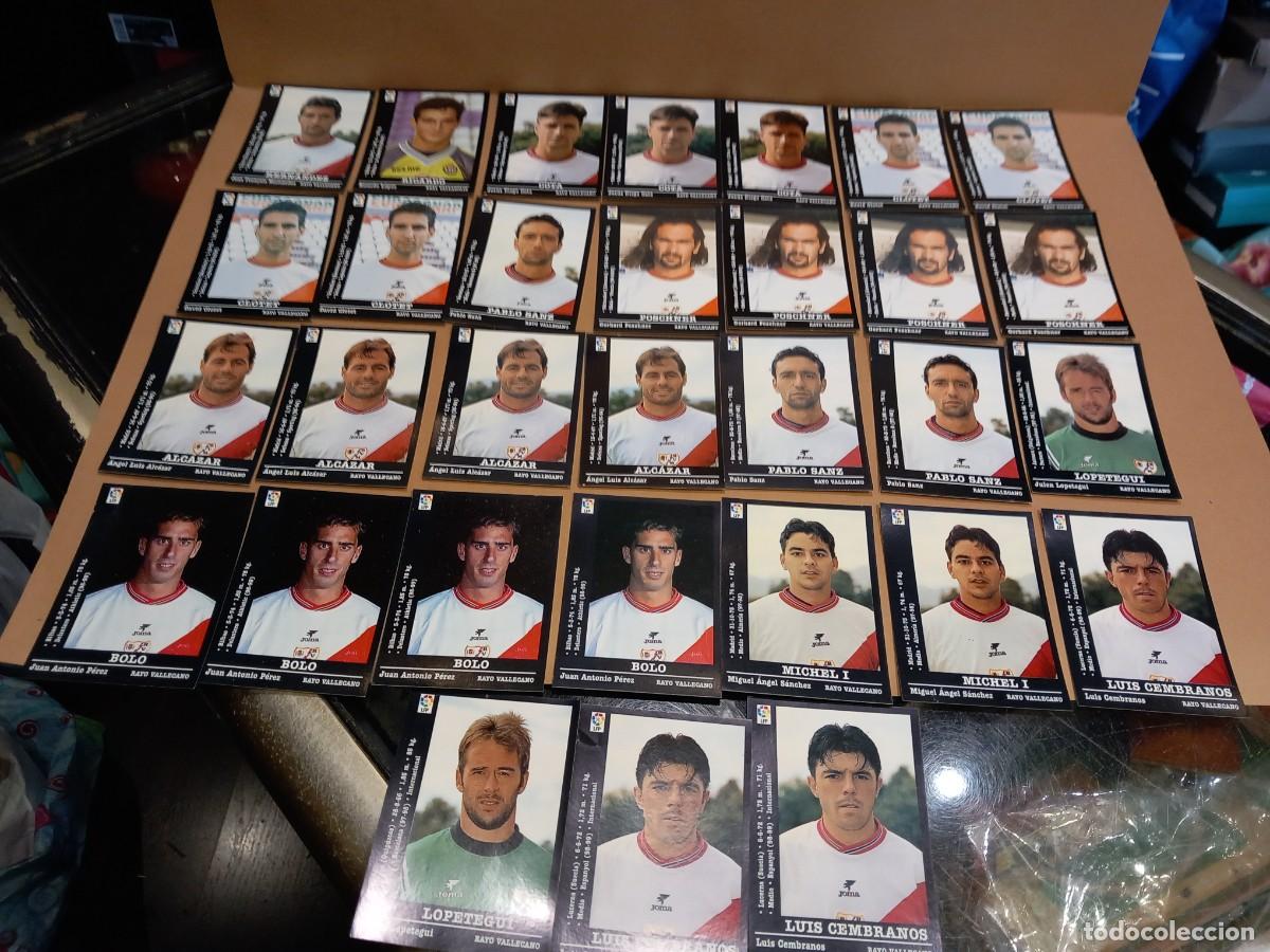 Cromos de f&uacute;tbol: REAL VALLADOLID LOTE DE 31 CROMOS DE F&Uacute;TBOL 2000-2001 NUNCA PEGADOS PANINI /COMPRA MIN&Iacute;MA 5 &euro;