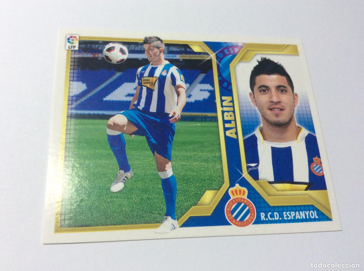 Cromos de f&uacute;tbol: Alb&iacute;n RCD Espa&ntilde;ol Espanyol Este 2011 2012 11 12 Panini