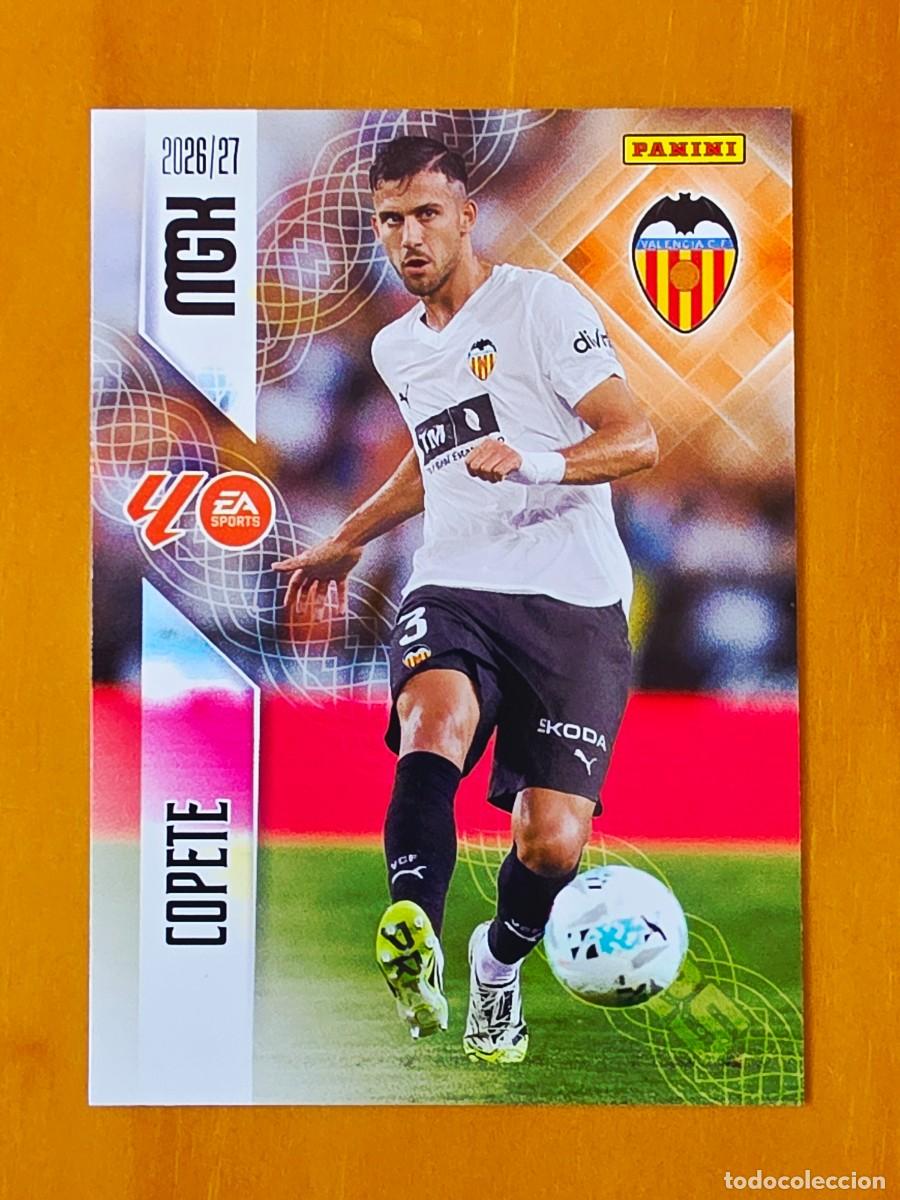 Cromos de f&uacute;tbol: 349 Jos&eacute; Copete, Valencia CF, Panini Megacracks MGK 2026 2027 26 27