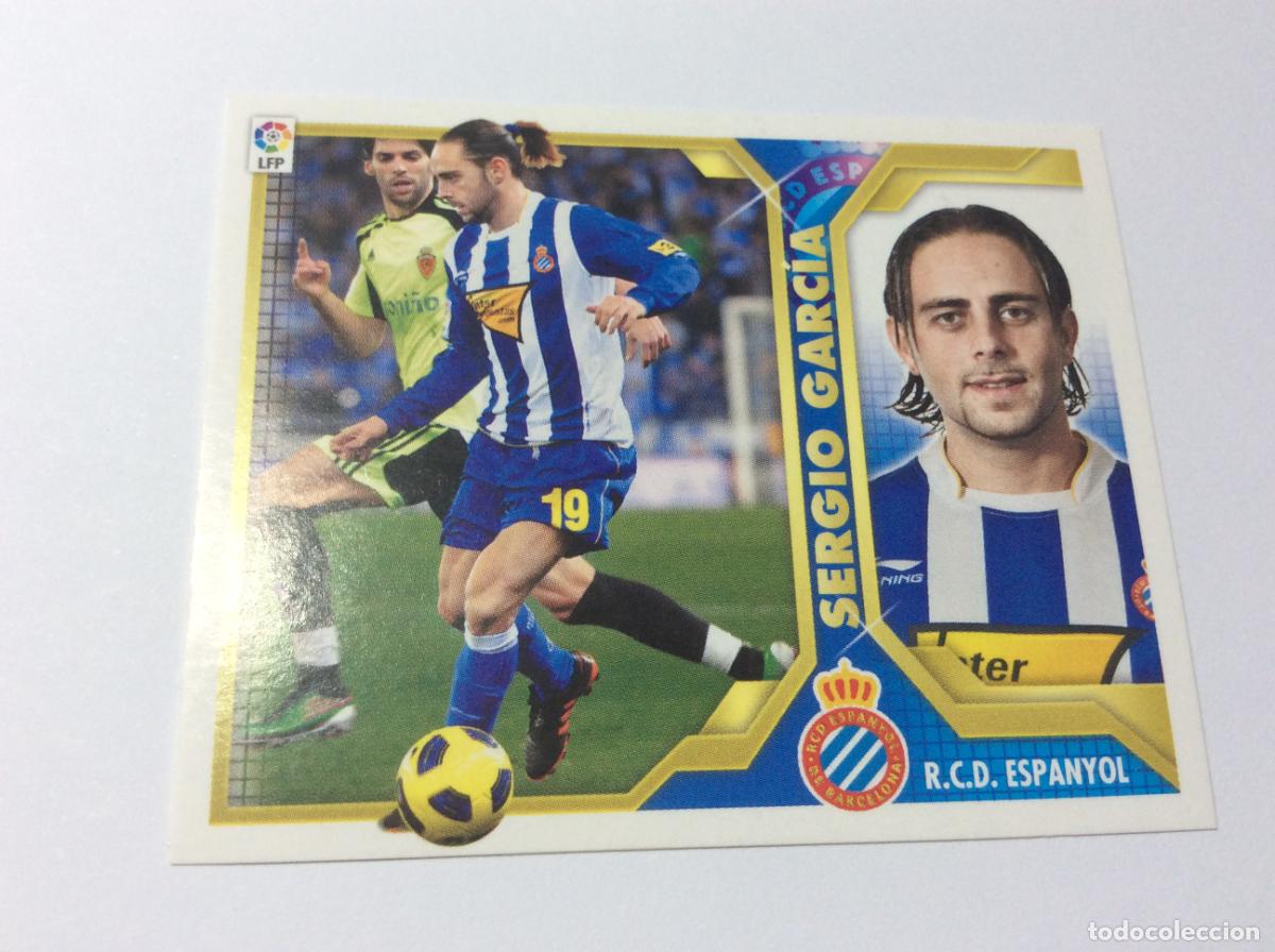 Cromos de f&uacute;tbol: Sergio Garc&iacute;a RCD Espa&ntilde;ol Espanyol Este 2011 2012 11 12 Panini