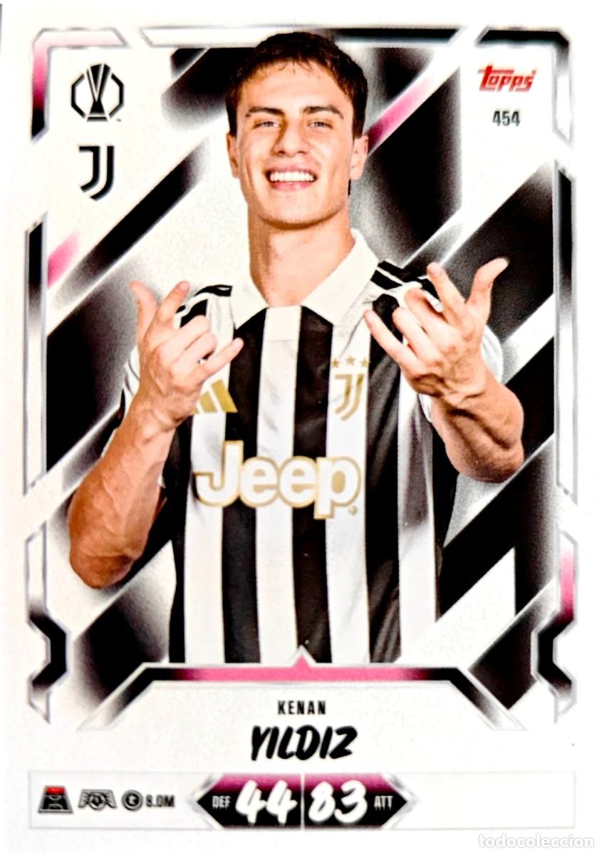 Cartes &agrave; collectionner de Football: 454 Kenan Yildiz - Juventus - TOPPS Match Attax 2026 2027 26 27