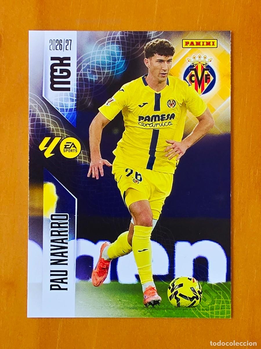Cromos de f&uacute;tbol: 365 Pau Navarro, Villarreal CF, Panini Megacracks MGK 2026 2027 26 27
