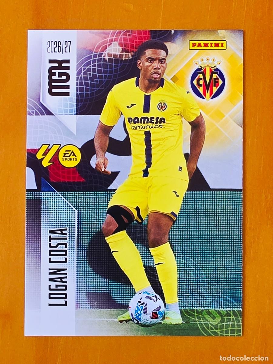 Cromos de f&uacute;tbol: 367 Logan Costa, Villarreal CF, Panini Megacracks MGK 2026 2027 26 27