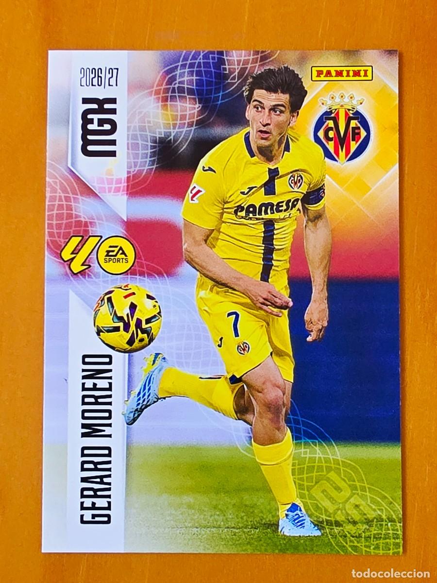 Cromos de f&uacute;tbol: 378 Gerard Moreno, Villarreal CF, Panini Megacracks MGK 2026 2027 26 27