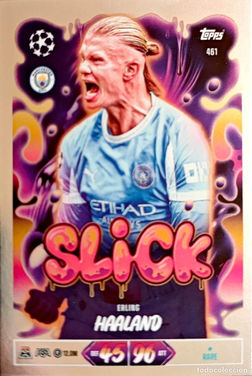 Cromos de f&uacute;tbol: 461 Erling Haaland - Manchester City - SLICK - TOPPS Match Attax 2026 2027 26 27