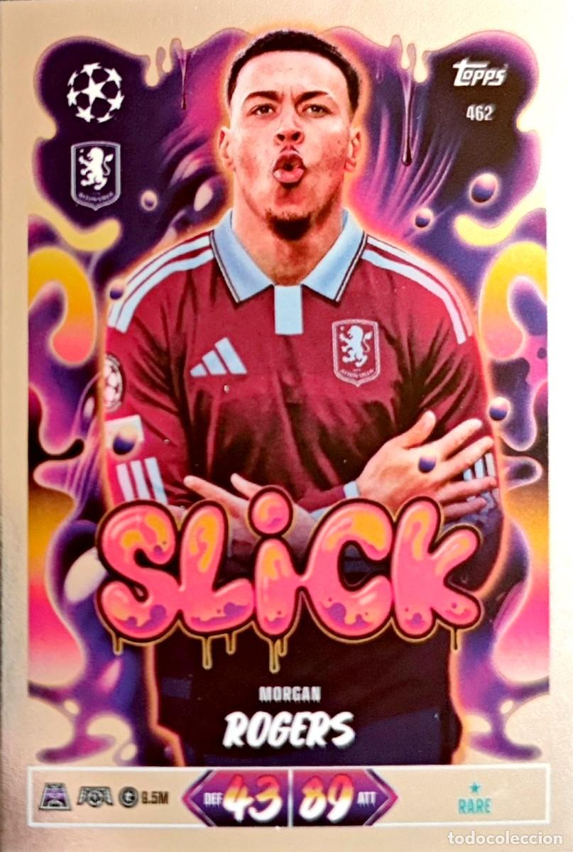 Cromos de f&uacute;tbol: 462 Morgan Rogers - Aston Villa - SLICK - TOPPS Match Attax 2026 2027 26 27